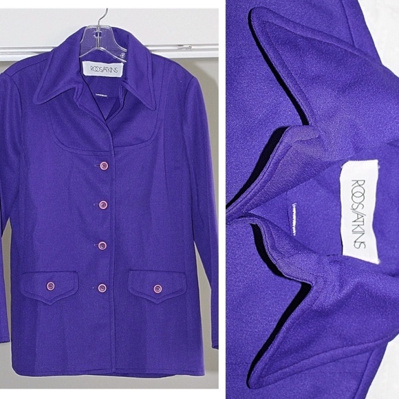 Vintage Women's Lib Jacket - Dagger Collar, Poly - Picture 3 of 11